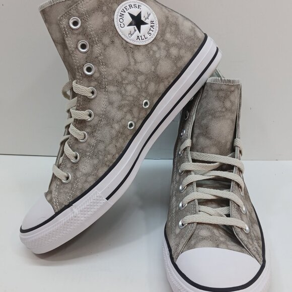 Converse A00766C NIB Unisex Chuck Taylor Trance Leather High Tops Sz. M-10/W-12 - Picture 8 of 15